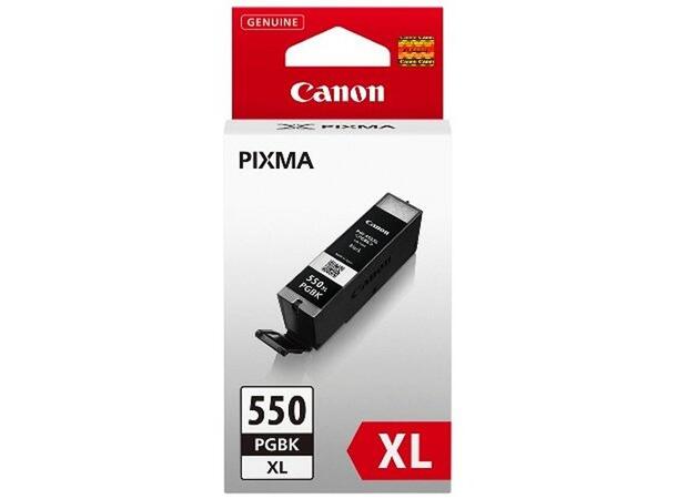 Canon PGI-550XL PGBK Ekstra stor patron med svart blekk